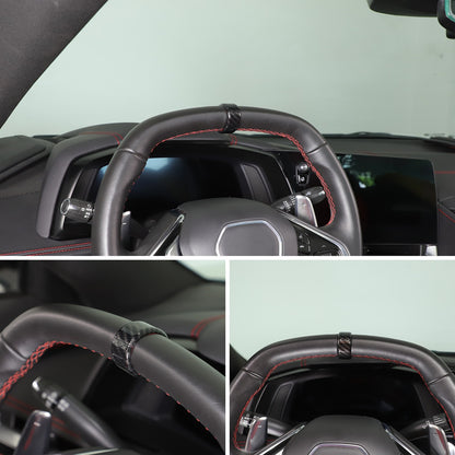 Carbon Fiber ABS Interior Full Decor Cover Trim Kit For Corvette C8 2020-2025 - Styles 51-55 68