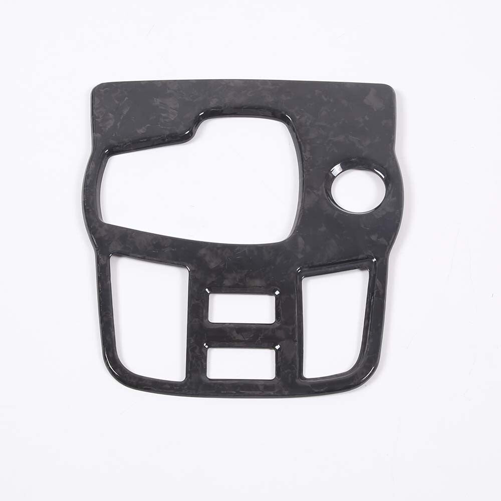 Forged Carbon Fiber Car Gear Shift Panel Cover Trim For Jaguar F-TYPE 2013-22 7