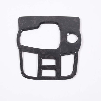 Forged Carbon Fiber Car Gear Shift Panel Cover Trim For Jaguar F-TYPE 2013-22 7