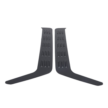 Front & Rear Window Glass Louver Air Vent Panel Trim For Hummer H2 2003-09 US 5