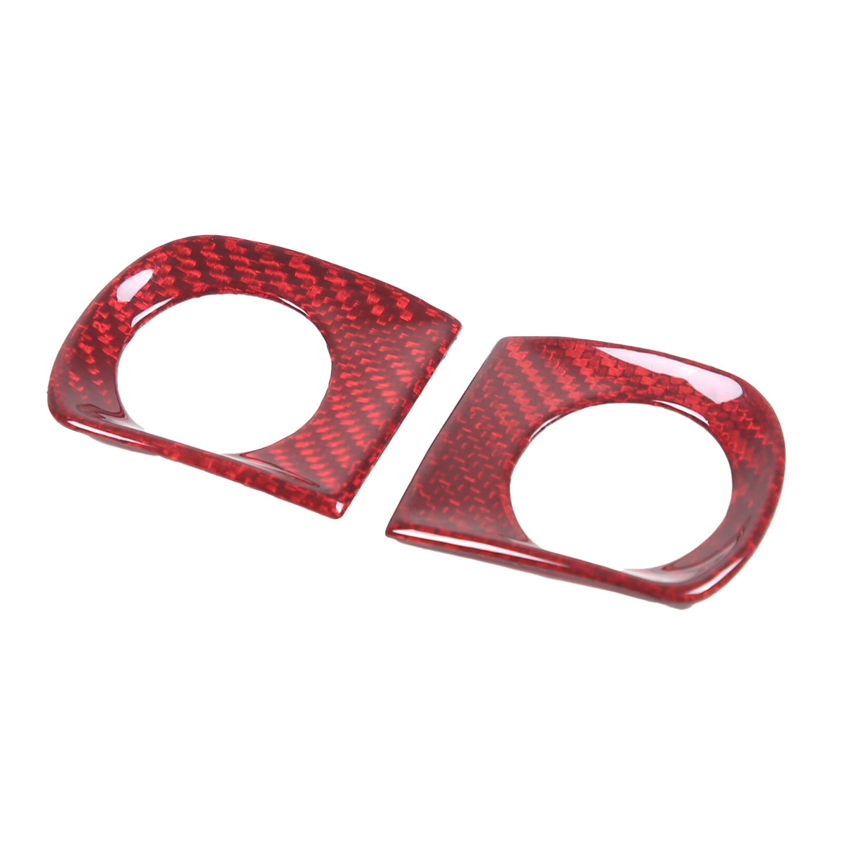 Red Real Carbon Fiber Full Interior Set Decor Trim Kit for Corvette C8 20-25 - Styles 31-35 40