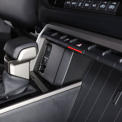 Matte Black ABS Interior Decoration Cover Trim Kit For Toyota Tundra 2022-26 US - Variants 26-29 9