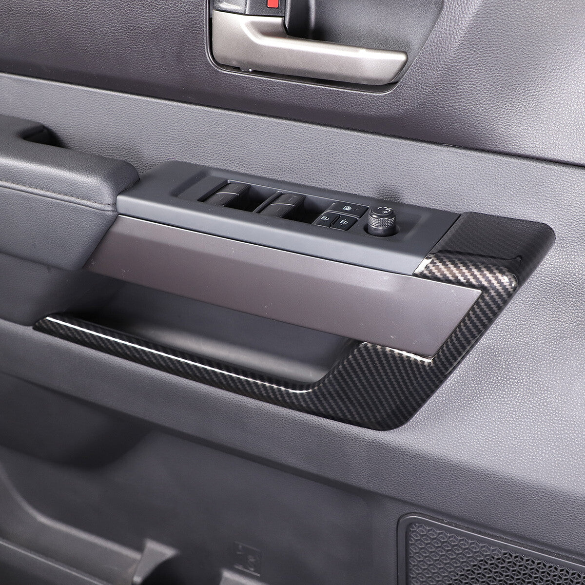 ABS Carbon Fiber Interior Set Cover Trim Kit For Toyota Tundra Sequoia SR 22+ - Styles 1-5 141