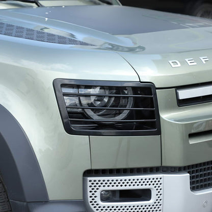 Metal Headlight Protectors Cover Grille For Land Rover Defender L663 2020-2023 4