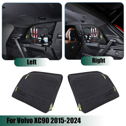 Car Rear Cargo Trunk Window Storage Bags Organizer For Volvo XC90 2015-2024 1