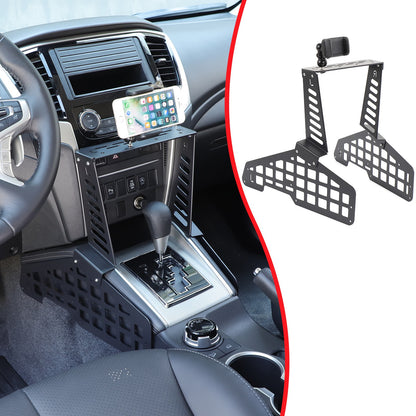 Center Console Molle Panel Digital Device Mount For Mitsubishi L200 Triton 19-23 4