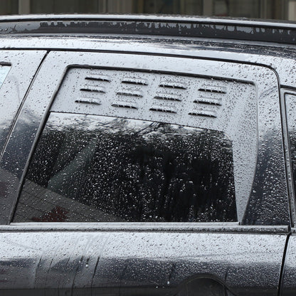 Alloy Rear Window Louver Shutter Cover Trim For Mitsubishi Outlander Sport 11-18 3