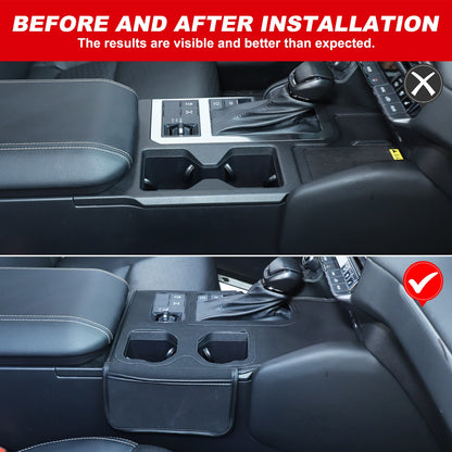 Suede Cloth Center Console Gear Shift Trim Cover For Toyota LC250 Prado 2024+ US 22