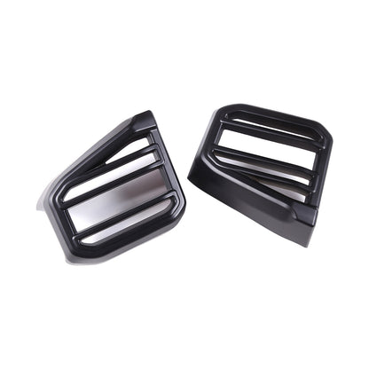 Matte Black ABS Interior Decoration Cover Trim Kit For Toyota Tundra 2022-26 US - Variants 6-10 41