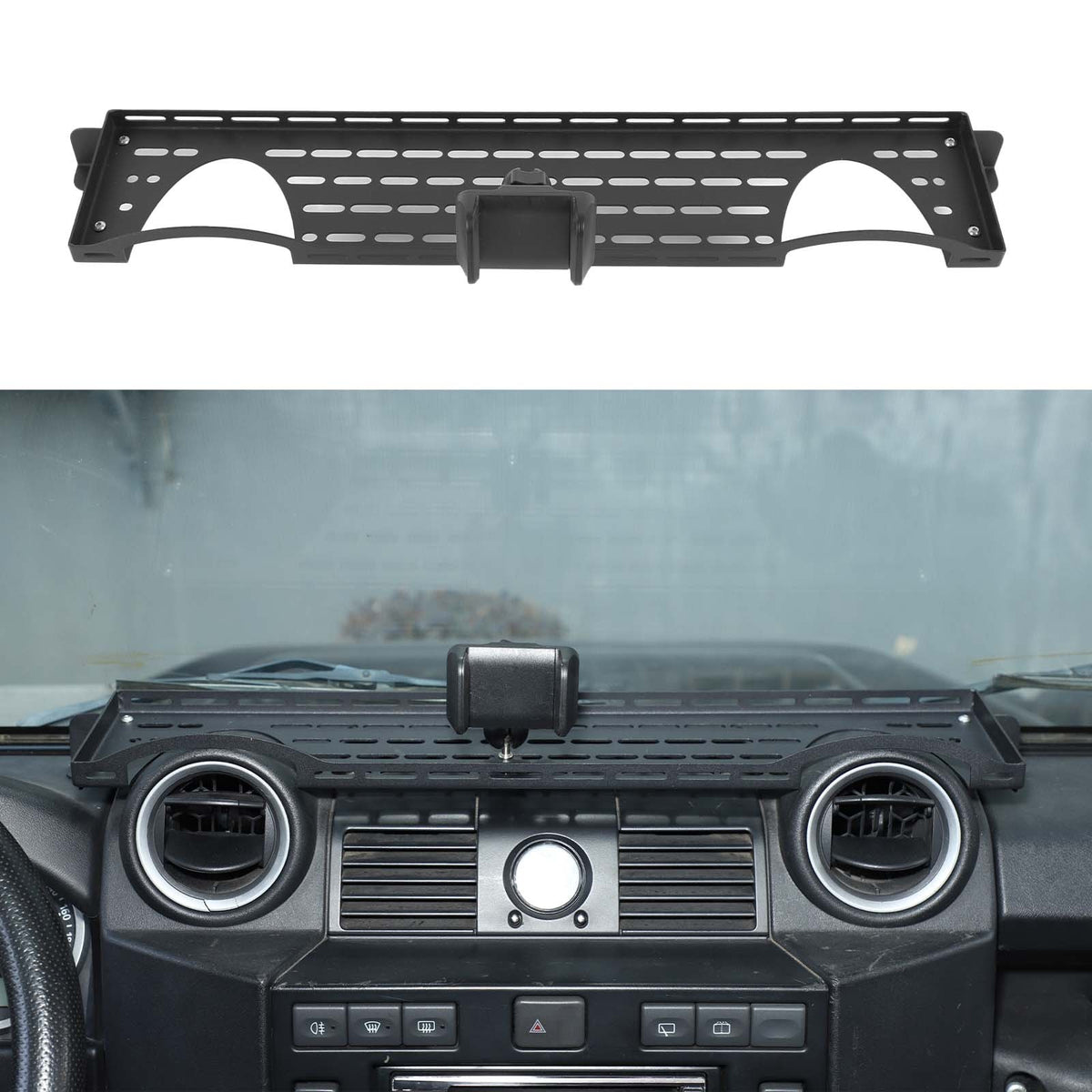 Off-Road Dashboard Phone Holder Bracket For Land Rover Defender L316 2004-2018 2