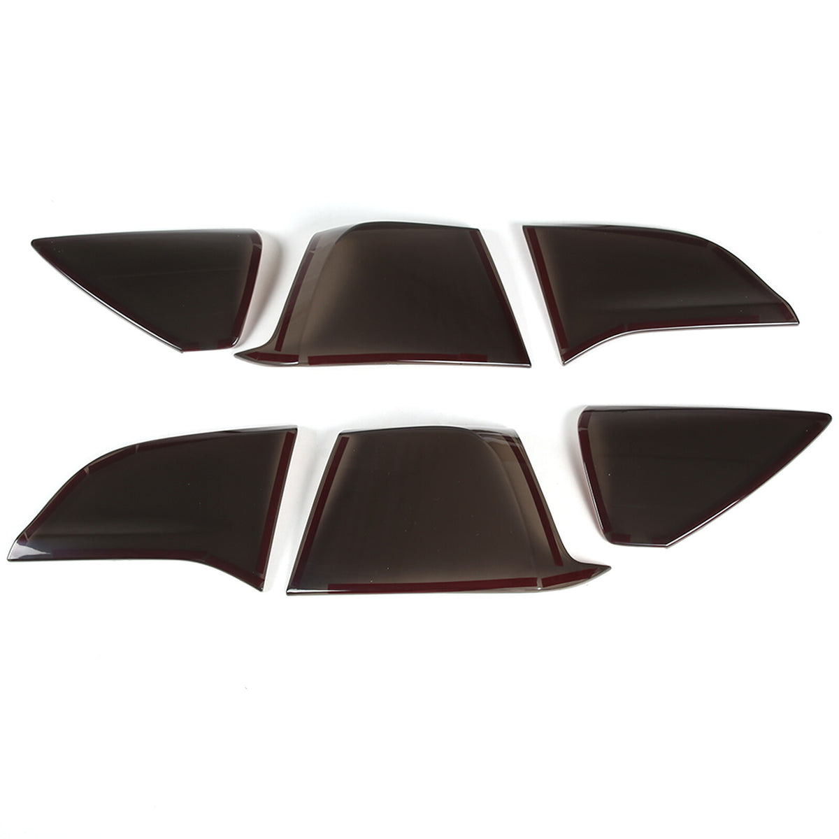 Smoked Headlight & Taillight Cover Trim For Tesla Model 3 2017-22 Model Y 21-24 19