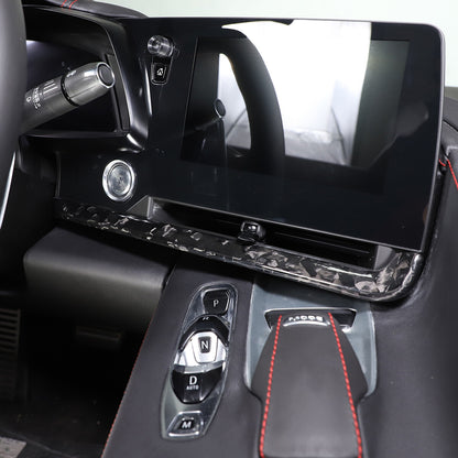 Forged Real Carbon Fiber Full Interior Set Cover Trim Kit For Corvette C8 20-25 - Variants 6-10 41