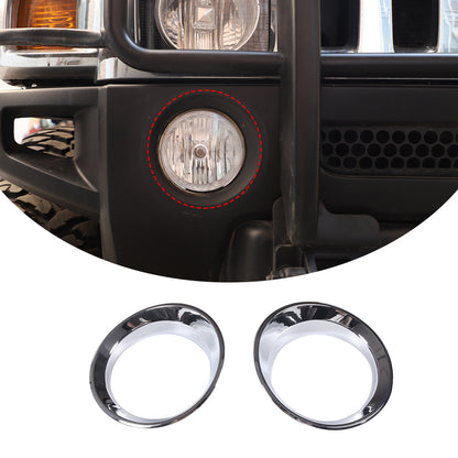 7PCS Chrome Front Bumper & Side Cover Trim Kit For Hummer H2 SUV SUT 2003-2009 11