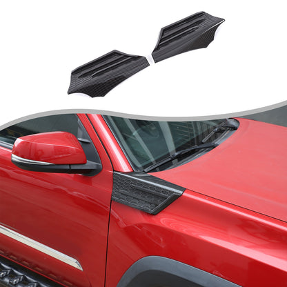 Carbon Fiber ABS Side Fender Upper Trim Cover For Toyota Tacoma 2016-2019 2