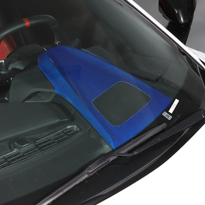 Blue Real Carbon Fiber Full Interior Set Decor Trim Kit for Corvette C8 20-25 - Variants 1-5 52