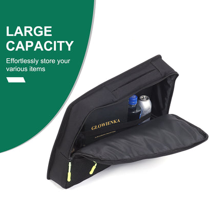 Rear Trunk Left Side Window Storage Bag Organizer For Cadillac XT6 20-24 7