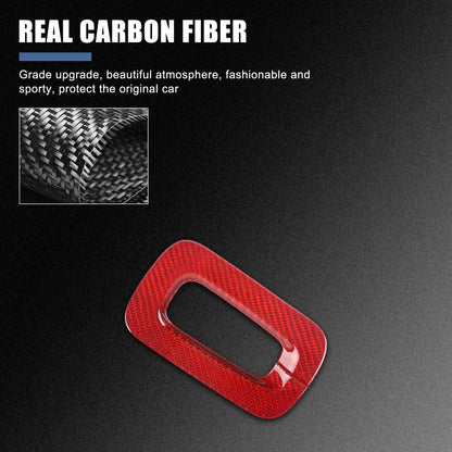 Red Real Carbon Fiber Interior Center Console Trim For Nissan Z 400Z RZ34 2023+ 47