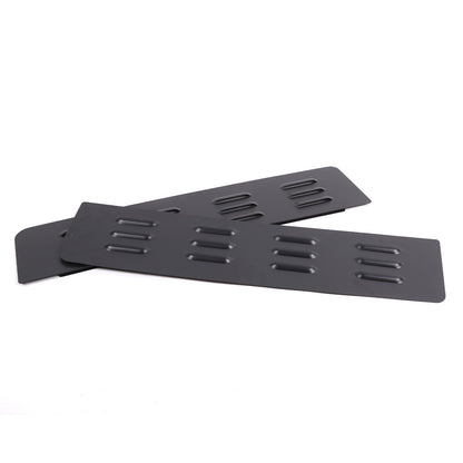 Aluminum Rear Door Window Louver Air Vent Panel Trim For Ford Ranger T9 2023+ 10