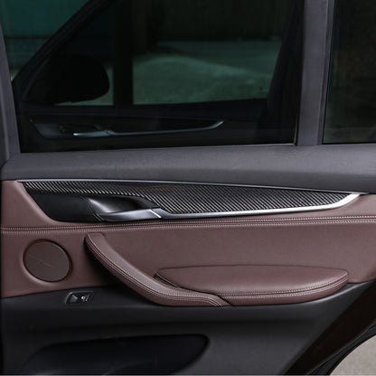 Real Carbon Fiber Full Interior Set Cover Trim Kit For BMW X5 F15 2014-18 US 22