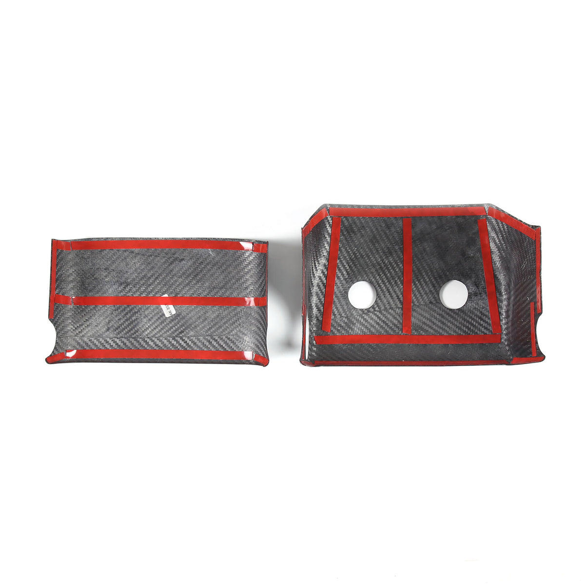 Forged Carbon fiber Steering Wheel Base Trim Cover For Jaguar F-TYPE 2013-2024 13