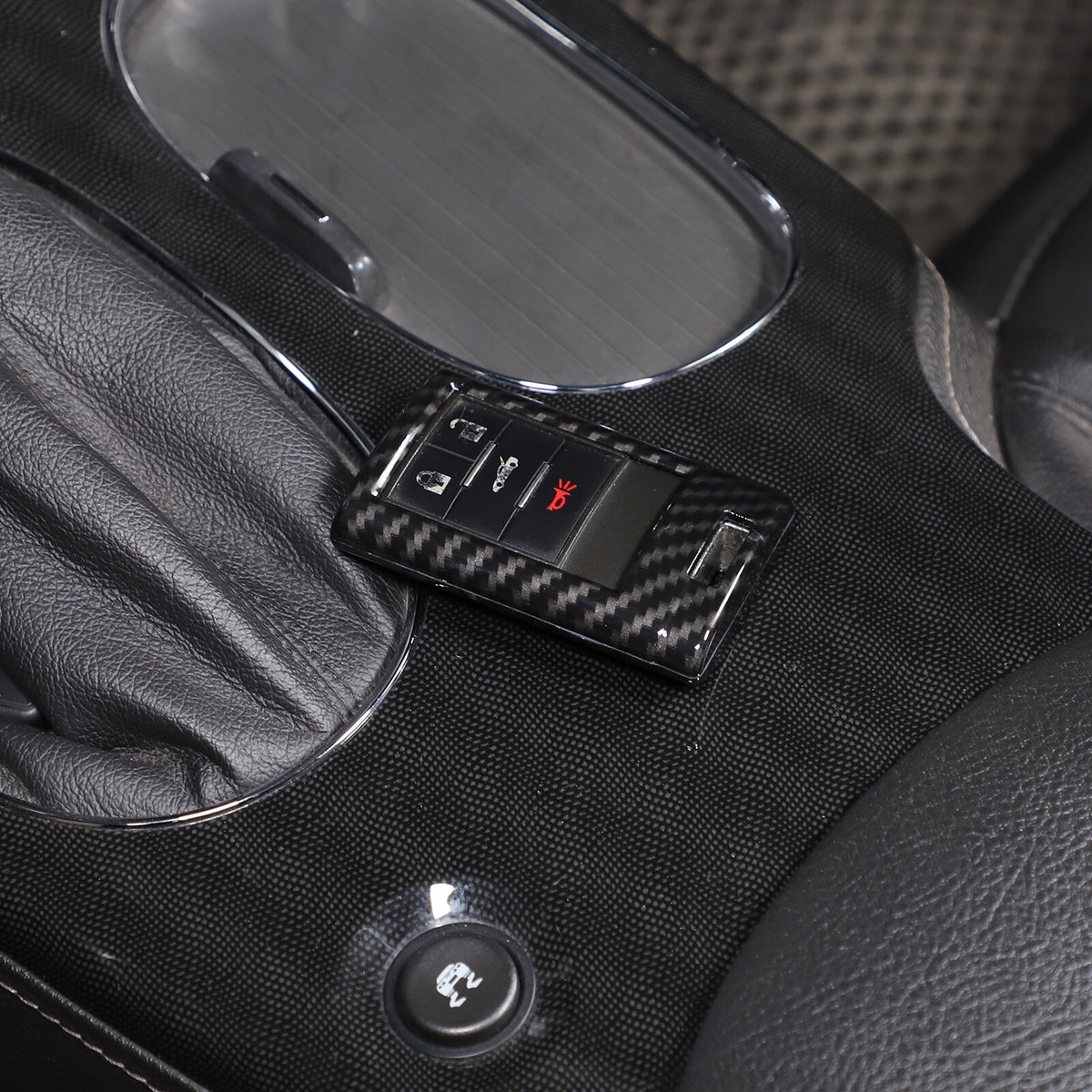 ABS Carbon Fiber Interior Exterior Cover Trim Kit For Corvette C6 2005-2013 9