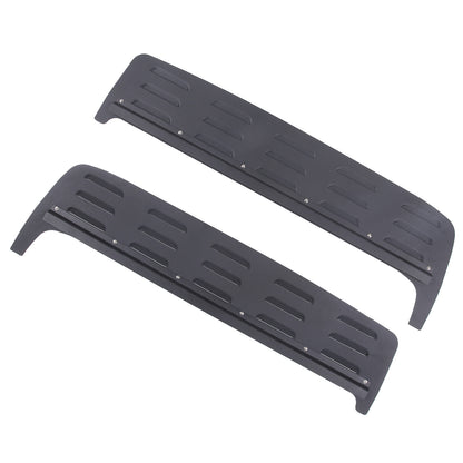 Black Aluminium Alloy Door Window Air Vents Screens For Toyota Tacoma 16-23 4