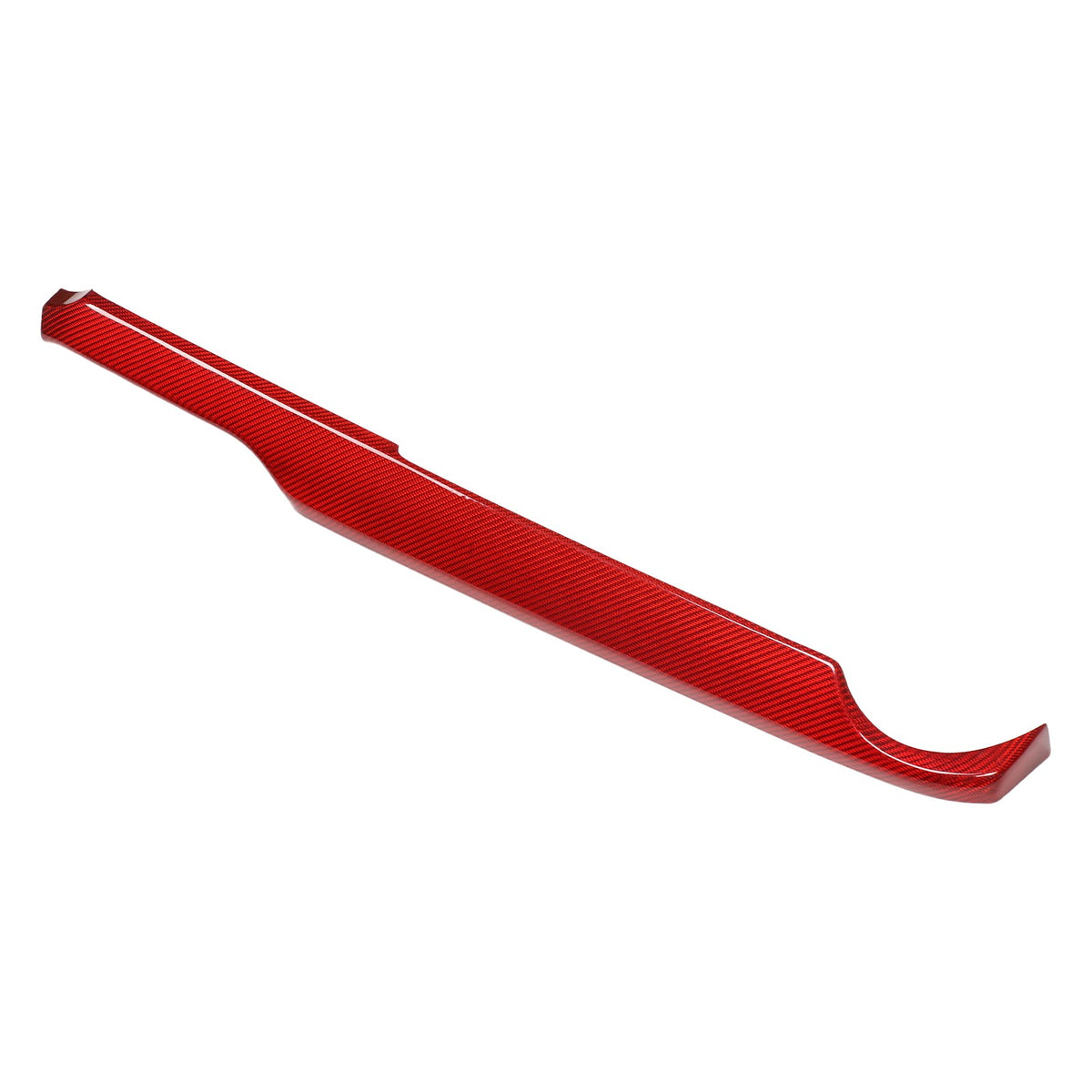 Red Real Carbon Fiber Dashboard Center Trim For Mazda MX-5 Miata 2016+ 15