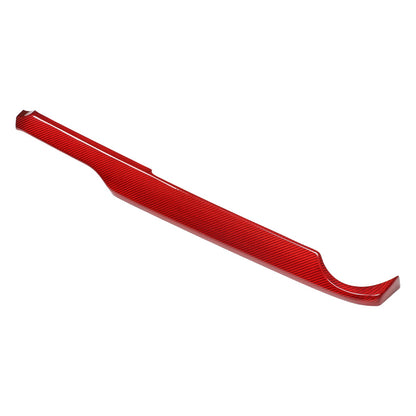 Red Real Carbon Fiber Dashboard Center Trim For Mazda MX-5 Miata 2016+ 15