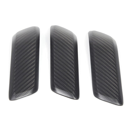 Matte Real Carbon Interior Door Handle Cover Trim For LR Defender 110 2020-23 22