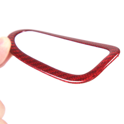Red Carbon Fiber Interior A-pillar Speaker Frame Trim For Corvette C6 2005-2013 6
