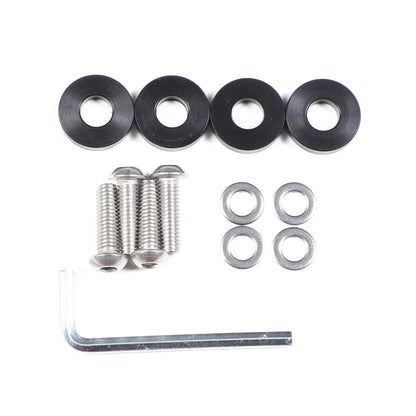Black Steel L-Shaped Truck Bed Reinforcement Bracket For Toyota Tundra 2022+ 13