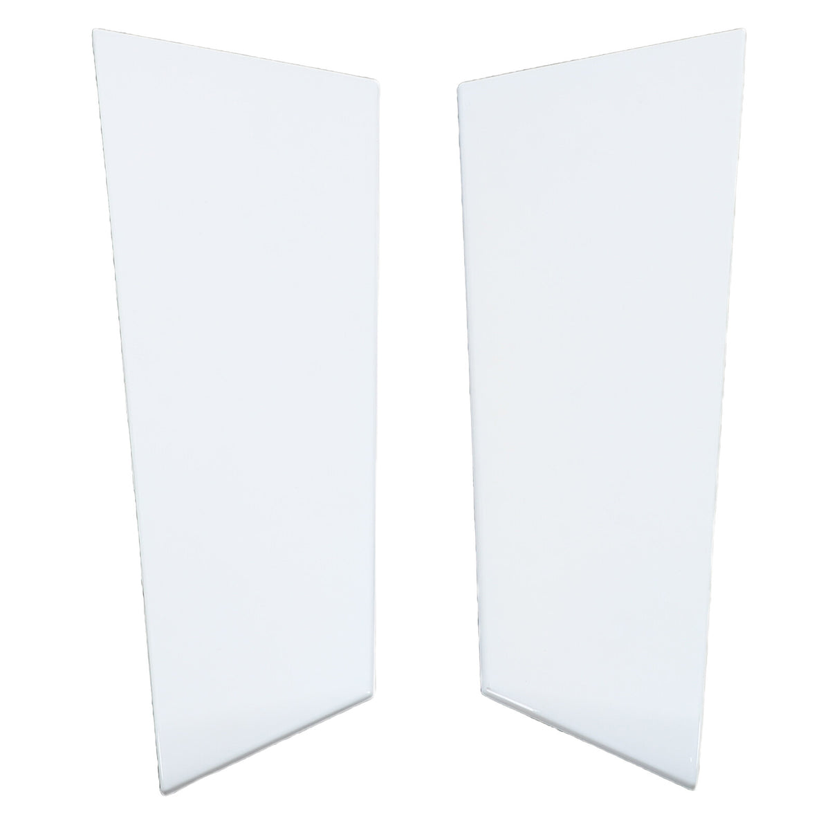 White ABS Rear Windshield Spoiler Trim Cover For Corvette C8 Coupe 2020+ 19