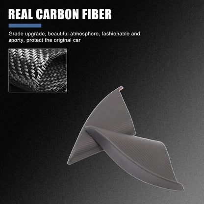 Matte Real Carbon Fiber Inner A-pillar Cover Trim For Lamborghini URUS 2018-2023 16