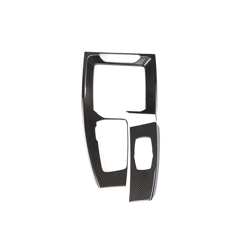 For BMW X3 G01 X4 G02 18-2021 ABS Carbon Interior Console Gear Shift Panel Trim 9