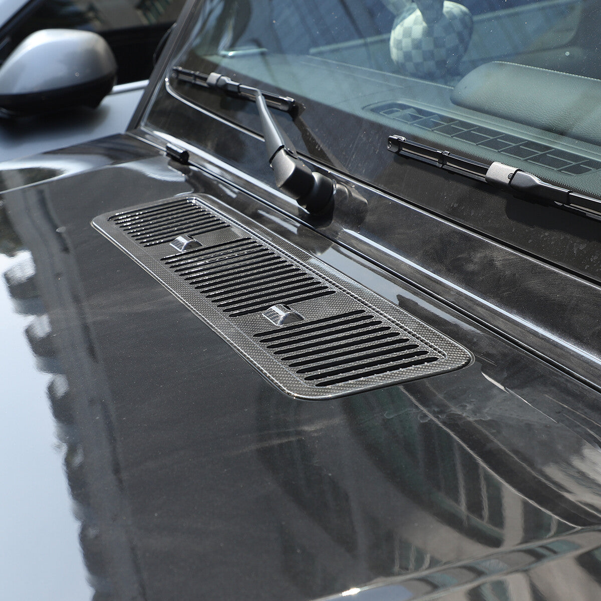 Real Carbon Fiber Hood Engine Air Vent Trim For Benz G W463 G500 G63 19-24 US 12