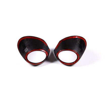 Matte Black Real Carbon Fiber Side Air vent Frame Trim For GR86/BRZ 2022-23 11