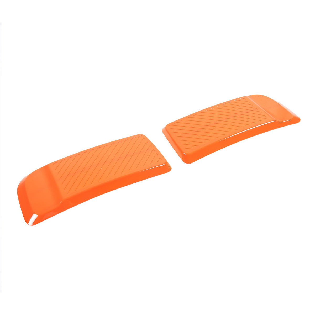 Orange ABS Front Bumper Side Trim Cover For Ford Maverick 2022-2024 US 6
