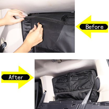 Car Trunk Right Side Window Storage Bag Tool Bag For LR Discovery 4 2010-2016 15