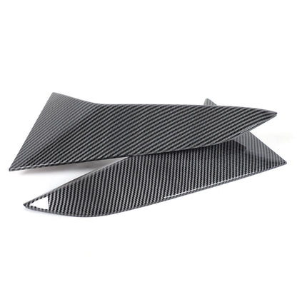 ABS Carbon Fiber Rear Window Sill C Pillar Trim For Subaru Crosstrek GU 2024 3