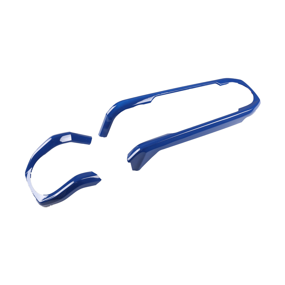 Blue ABS Dashboard Decoration U Shape Trim For Toyota Tacoma 2016-2023 US 7
