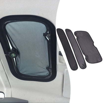 Black Memory Steel Sunroof Sunshade Cover For Land Rover Defender 2004-2018 6