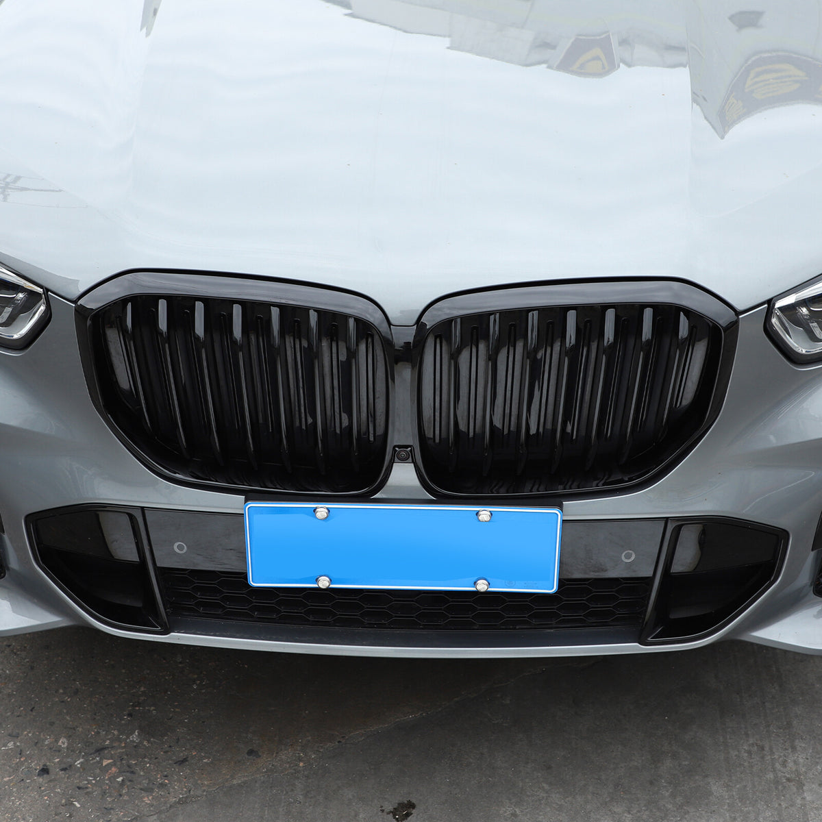 Replace Glossy Black Front Kidney Grille For BMW X5 G05 2019-2022 2023 16