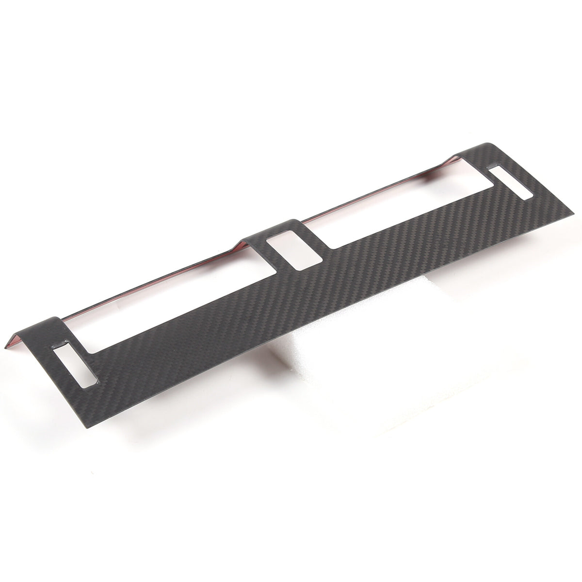Matte Real Carbon Fiber Center Console Air Vent Trim Cover For LR Defender 20-24 6