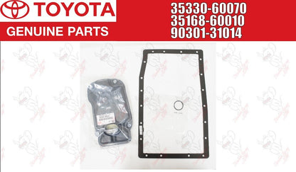 TOYOTA OEM 5.7L TRANSMISSION OIL FILTER STRAINER W/ O-RING & GASKET for TUNDRA 1
