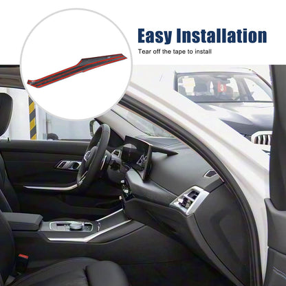 Real Carbon Fiber Center Console Trim For BMW 3 4 G20 G22 330i 430i 2025+ 17