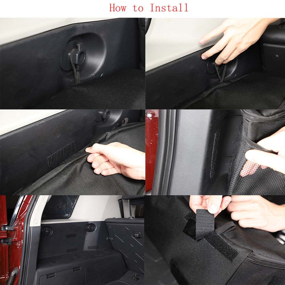 Trunk Organizer Driver Side Storage Bag for Toyota FJ Cruiser 07-21 2