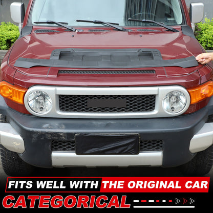 TPE Bonnet Hood Bra Stone Guard Deflectors For Toyota FJ Cruiser 2007-2021 US 8