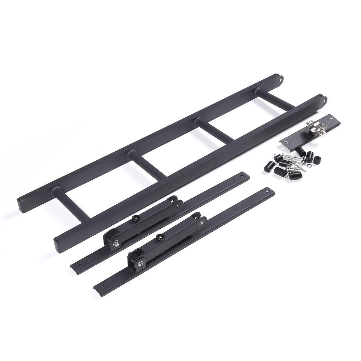 Black Alloy Truck Step Stair Tailgate Foot Ladder for TOYOTA TUNDRA 2007-2021 16