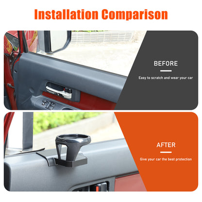 Front Door Window Left Cup Holder Stand Holder For Toyota FJ Cruiser 07-21 US 9