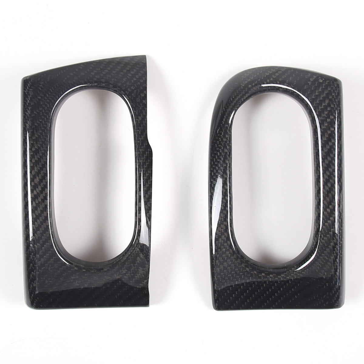 Real Dry Carbon fiber Side Air Outlet Vent Panel Trim For Corvette C6 2005-2013 8